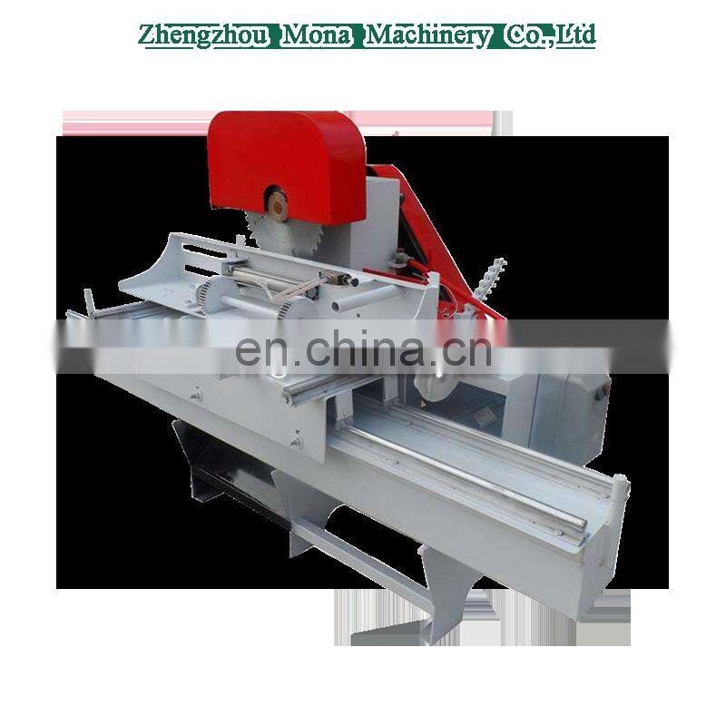 Best feedback table saw sliding moving smooth cutting log saw mill machine