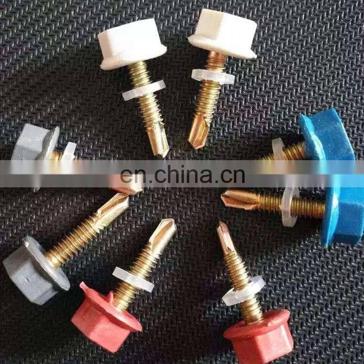 Best quality white head self drilling furniture screw manufacturer