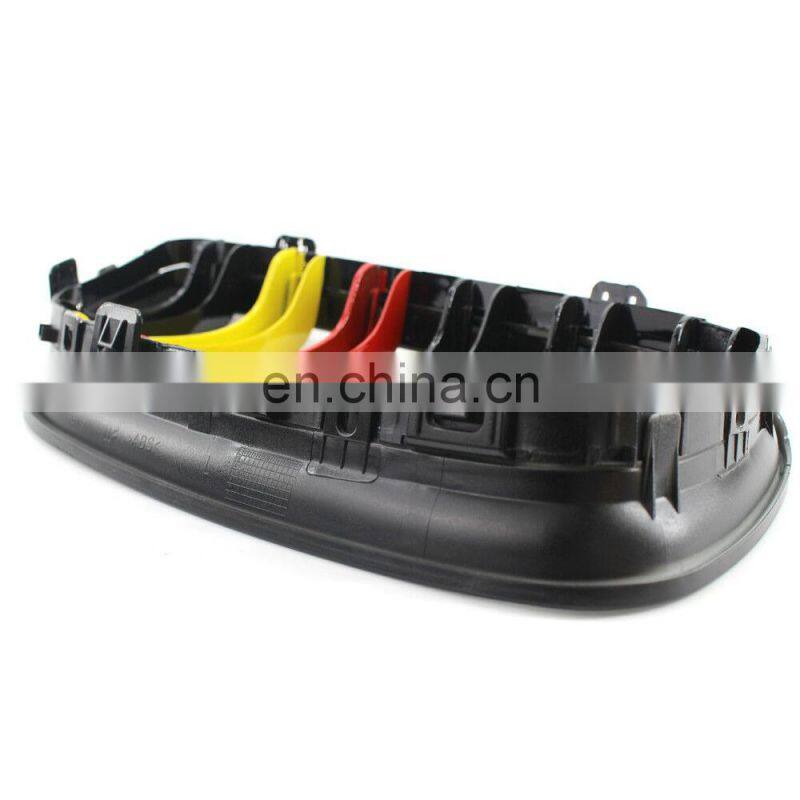 Front Bumper Grille For Bmw E90/E91 German Flag Color Grill For E90/E91 3 Series 08-11 Replacement Red Yellow Grille For Bmw E90