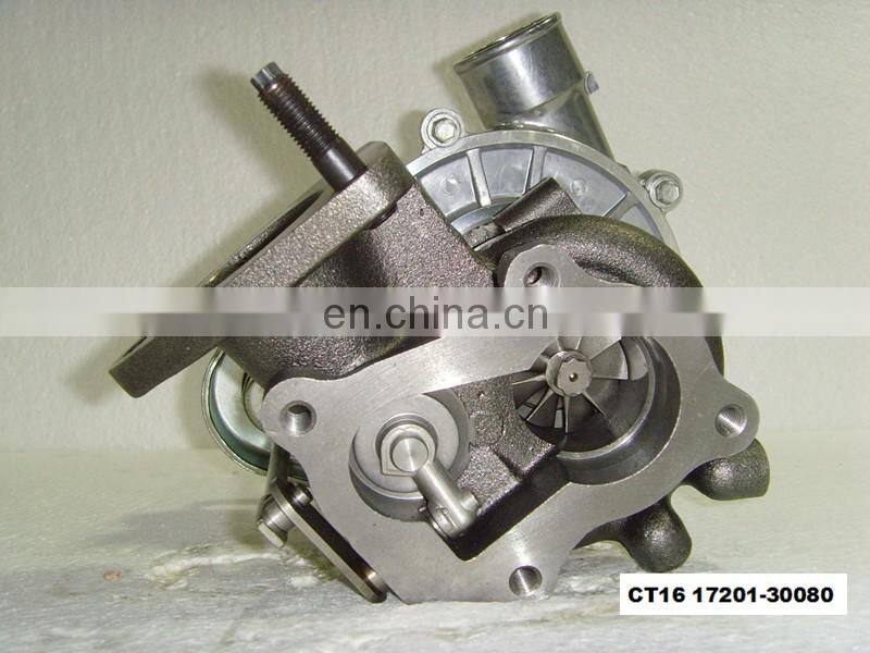Cars spare parts CT16 Turbocharger 17201-30120 17201-30080 used for Toyota Land Cruiser Hiace Hilux vigo d4d 2.5l 2kd-ftv engine
