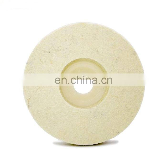 China supplier High Quality Custom Size Wool Felt Polishing wheel