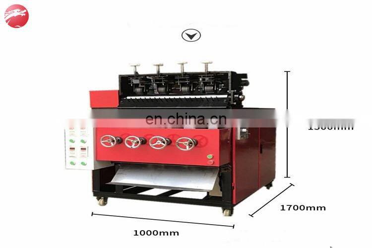 Factory supply stainless steel scourer making machine/pot scrubber making machine