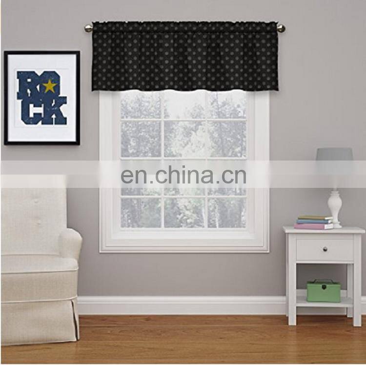 Top Quality wholesale finished curtains with valance manufactured in China