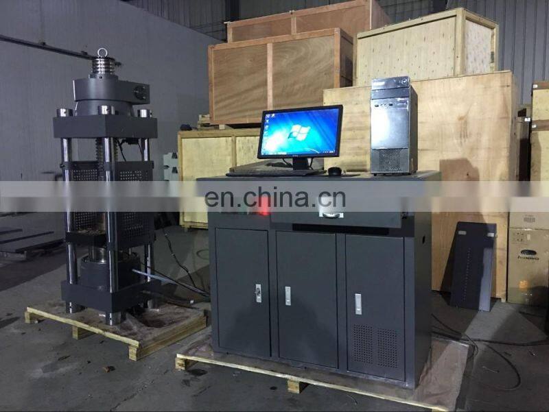 Computer control auto concrete compression machine with ce