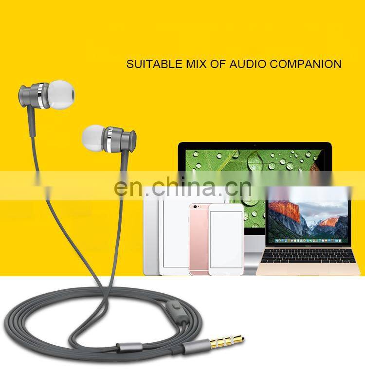 JOYROOM Electronic Hands free Metal In-Ear Wired Earphones with Mic
