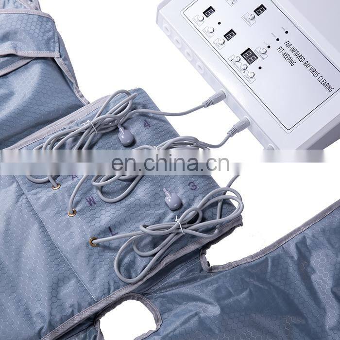 3 in 1 Pressotherapy Lymphatic Drainage Machine Infrared Air Pressure Body Slimming Suit