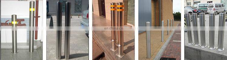 Best Selling Stainless Steel Hydraulic Automatic Retractable Traffic Safety Road Bollard