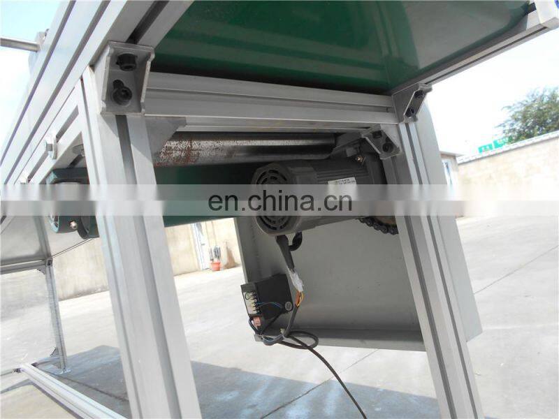 Shanghai Joygoal Light-duty pvc belt conveyor turn band transport for assemble line