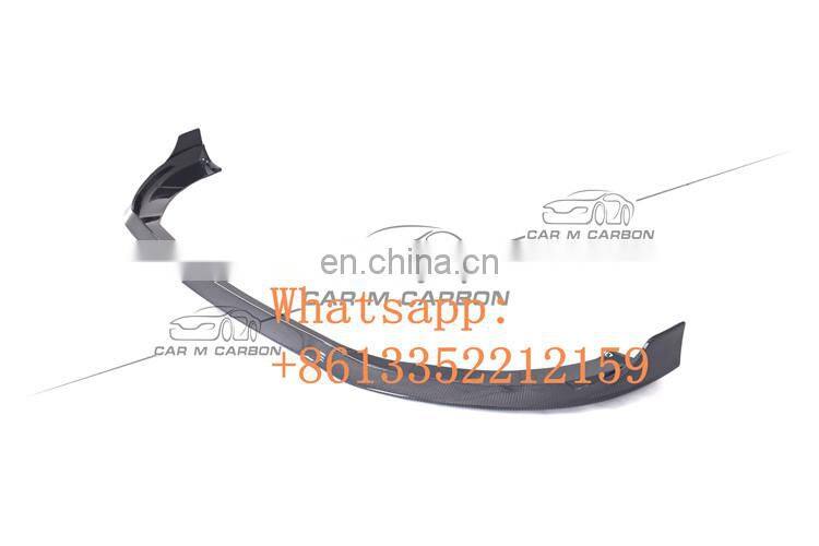 S-CLASS 2018year ~ W222 S63/S65 B style carbon fiber rear diffuser with exhaust tips and front lip fit for new S63/S65