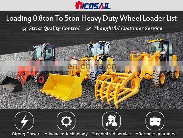 Latest type small front end loader mechanical mini shovel loader