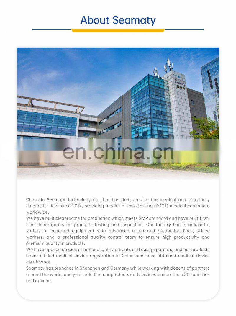 Clinical Analytical Instruments Portable Blood Chemistry Analyzer/Biochemical Analysis