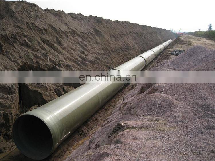 Customizable Diameter FRP GRP Fiberglass Water Pipe