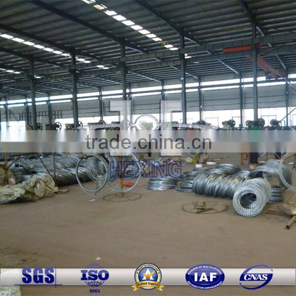 BTO-22 Galvanized Concertina Razor Barbed Wire