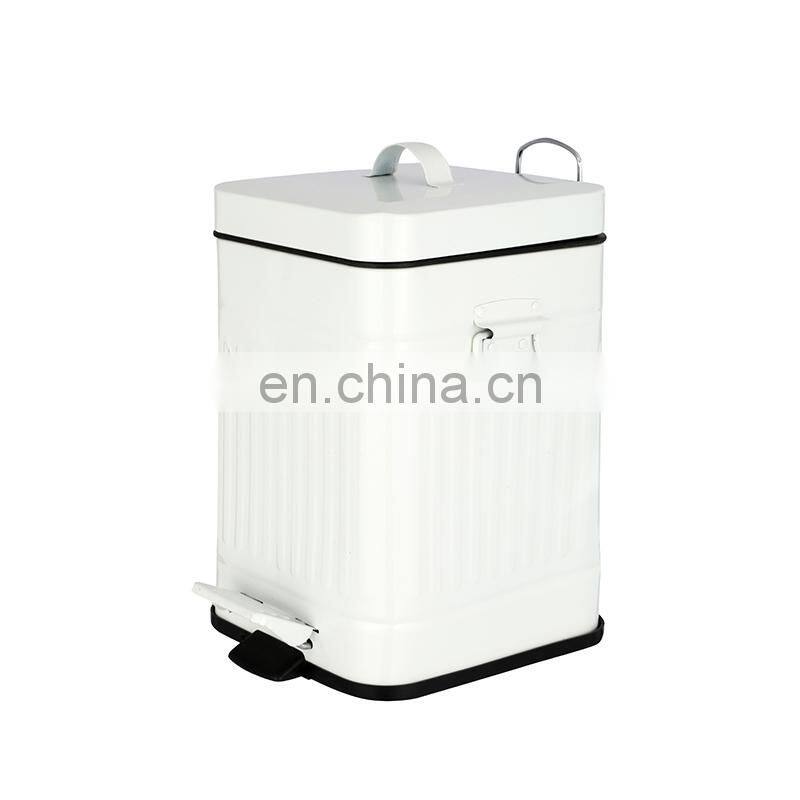 Hot New Design kitchen containers Foot Pedal Garbage Can Trash Bin Dustbin