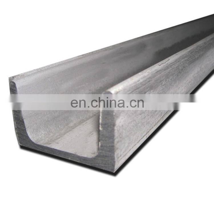Widely Use Hot Sale Best Different Types Of U Channel Steel