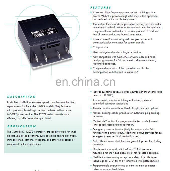 Electric Forklift Motor Controller 1268