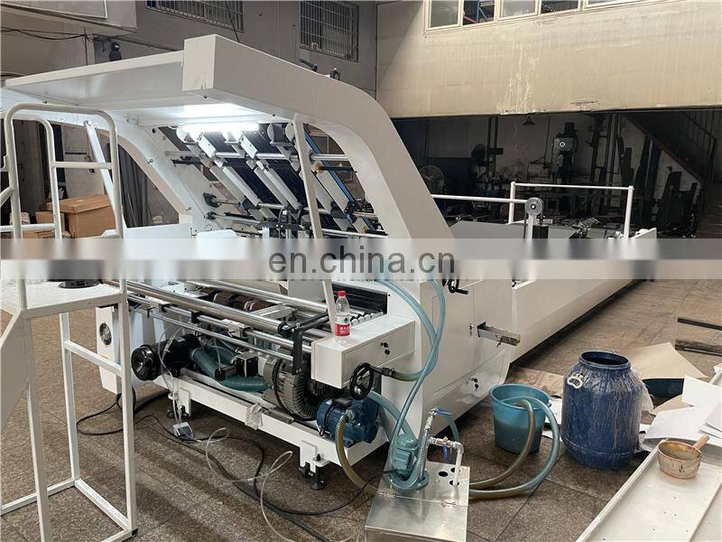 BZ1450B High Table Semi Automatic Corrugated Flute Paper Laminating Machine