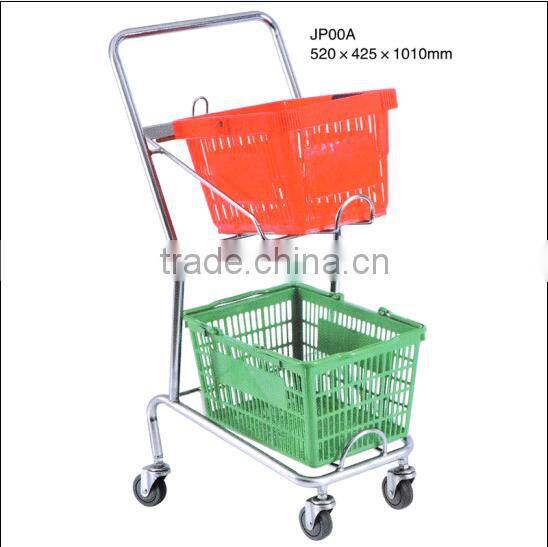 Japan style smart grocery trolley
