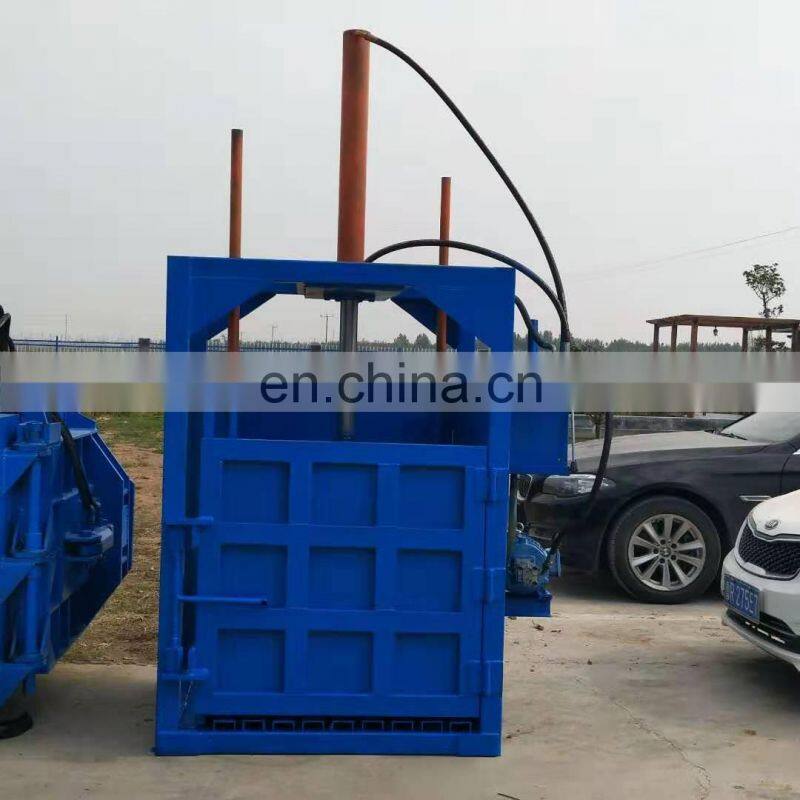 2022 hot sale waste paper baling press machine/plastic bottle baler machine /cotton baling press machine