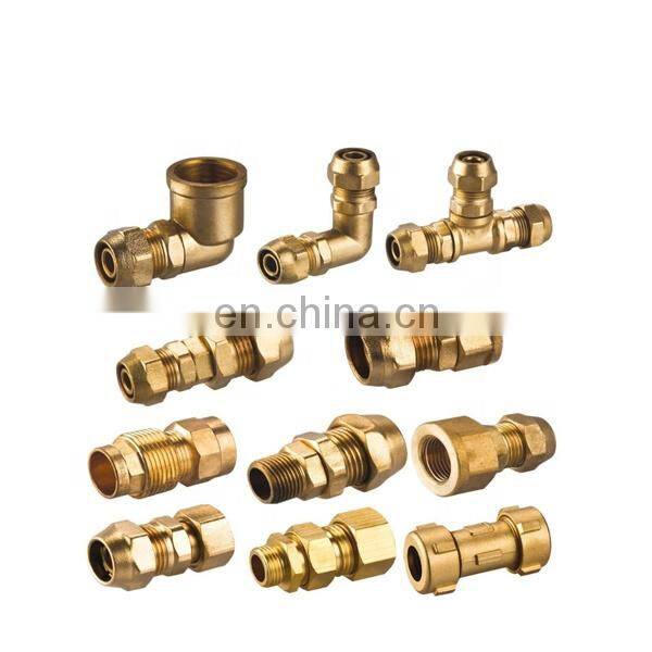 PVC Plumbing Materials Brass Pipe Fittings
