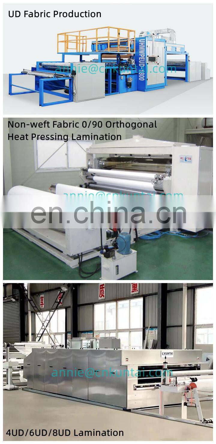 Bulletproof UD Laminating Machine for UHMWPE Fiber