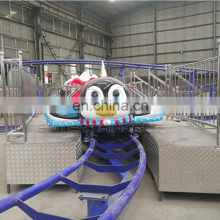 luna park amusement park machine Penguin Spin roller coaster for sale