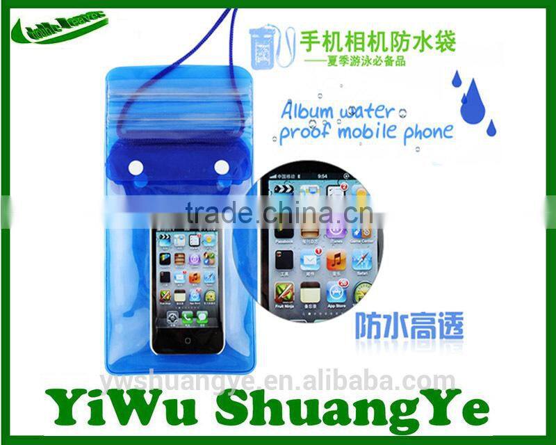 PVC waterproof zip lock bag,waterproof swimming bag