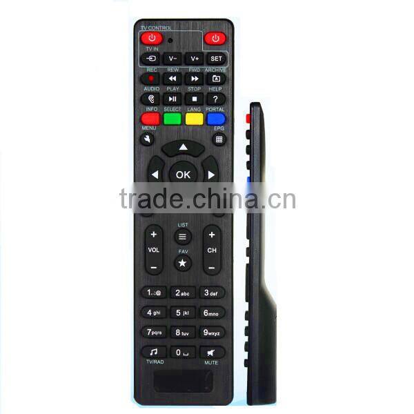 Ultrathin Design IR Learning Smart TV Remote Control from Guangdong Manufature Factory