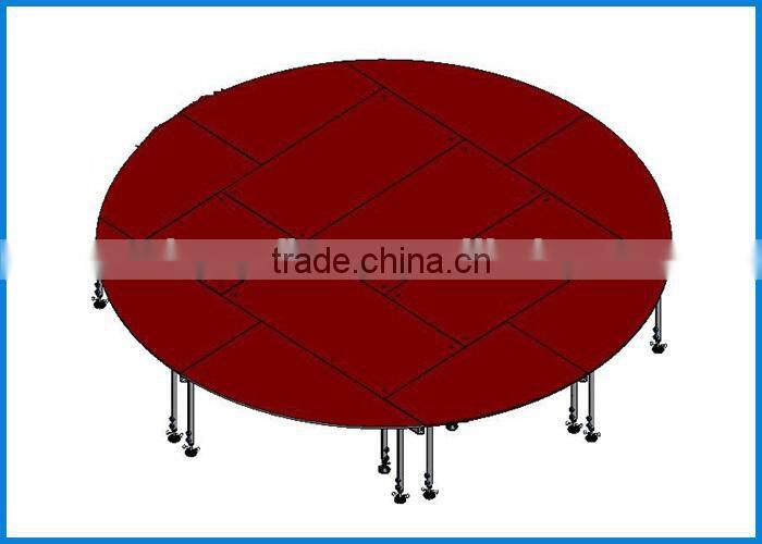 2015 ACS stage covering, portable stage, used stage for sale