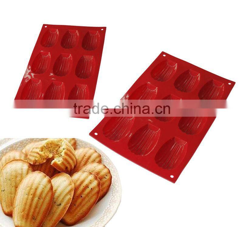 Custom-made round shape silicone cake mold/silicone cake mould