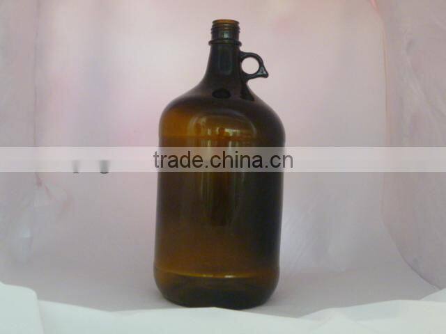 5L amber glass medicine bottle