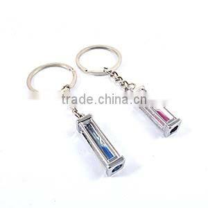 Sandglass Key Ring--Metal,China OEM & ODM Keychain