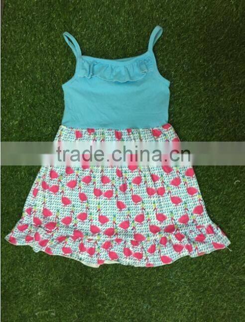 children frocks designs summer girls remake boutique dress wholesale flamingos baby girls dresses