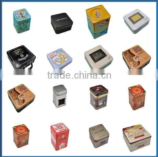 Lovely heart shape chocolate tin cans