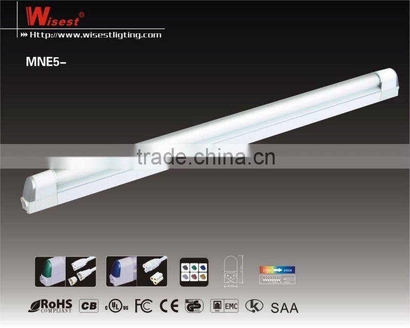 t5 8w energy-saving SAA CE ROHS replacement fluorescent light cover