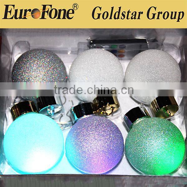 2016 cheap christmas tree led lights of colorful balls