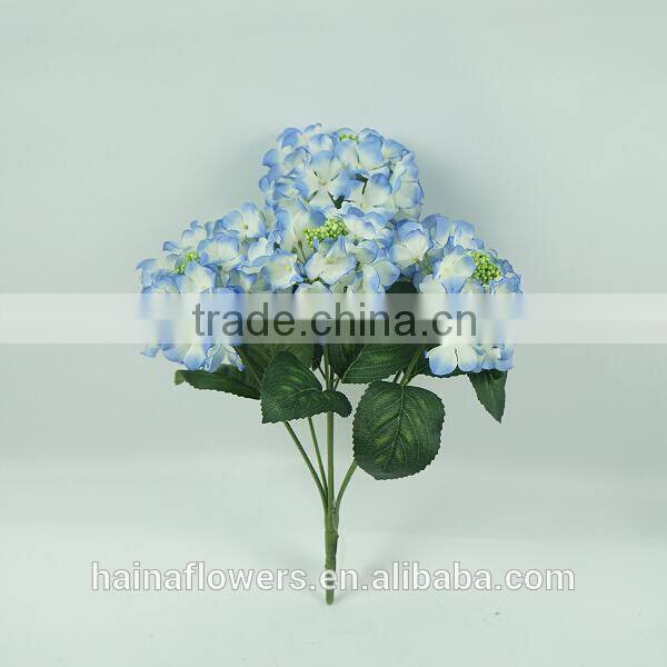 Cheap artificial flowers/ artificial hydrangea for wedding decoration