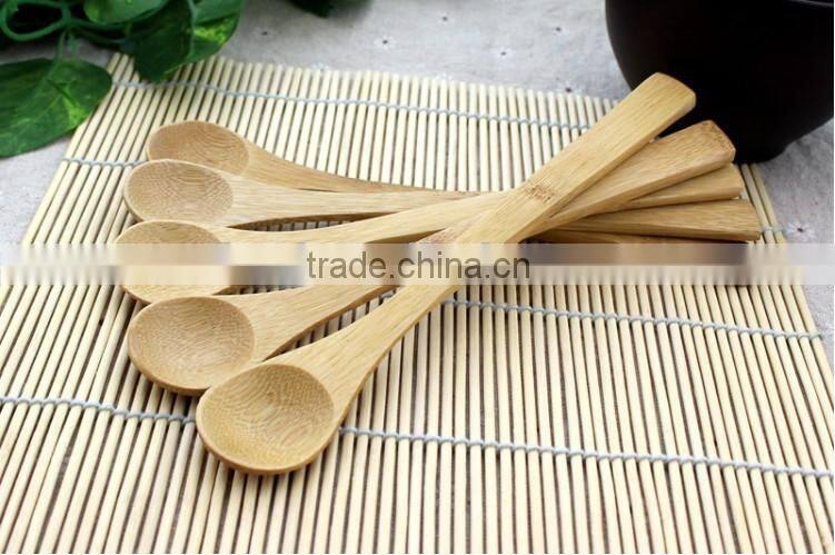 Cartoon Girl Children wooden spoon with fork