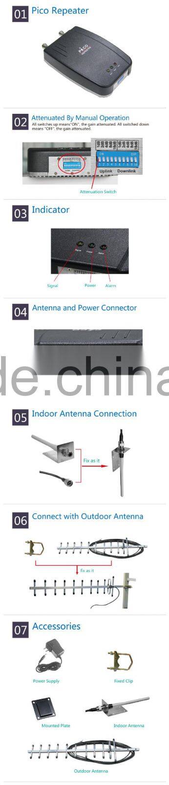 V15W WCDMA/3G Cell Phone Repeater