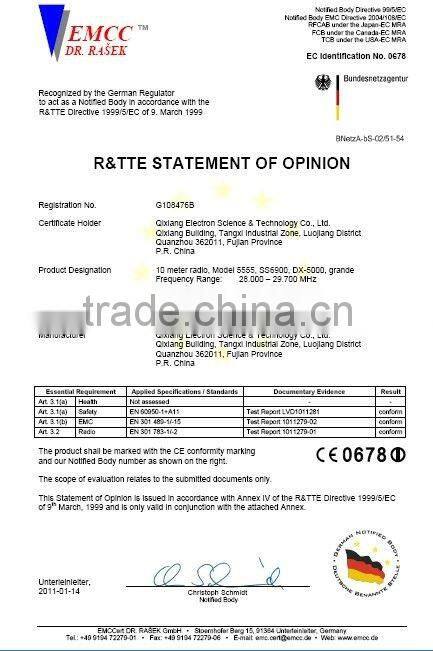 Anytone AT-5555 CB radio 25.615-30.105mhz