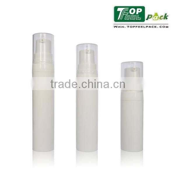 Black and white airless pump bottle 5ml