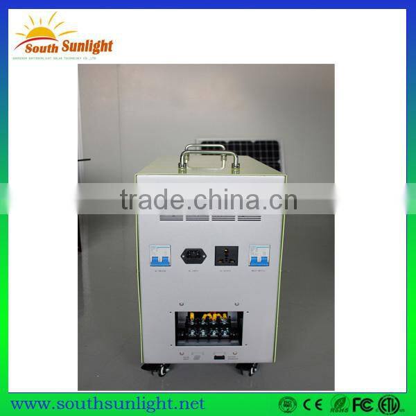 100W solar electricity generating system for home/solar energy home system price