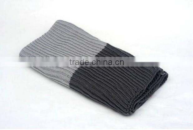 Winter Fashion Patchwork Color Lady Neck Warmer