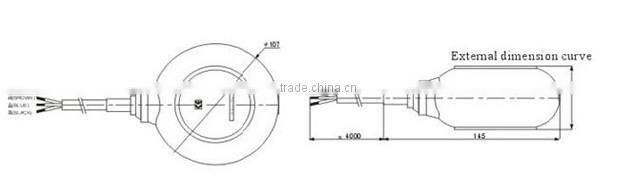 Water Pump Float Switch Liquid Fluid Water Tank Level Controller,HP-M15-3 water level sensor switch