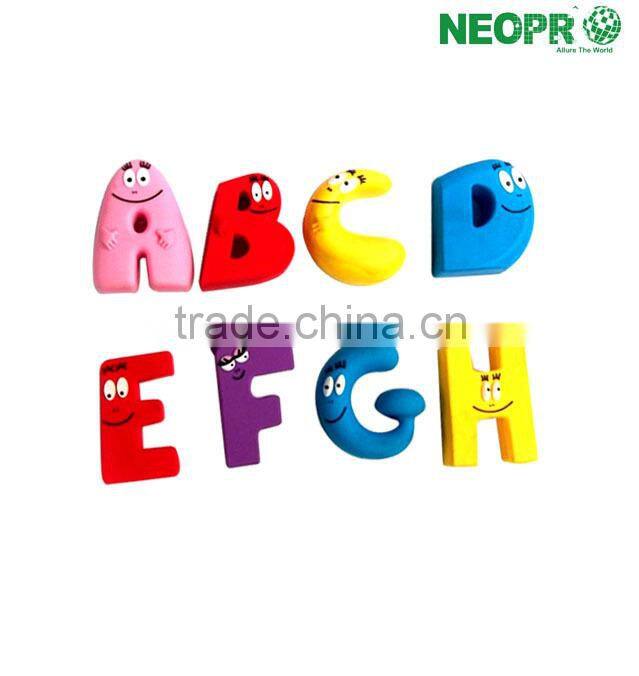 Eco-friendly EVA/PVC/Wooden alphabet puzzle for kids