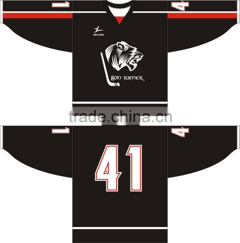 High Quality Hockey Jersey Roller Ice Hockey Mens Sportswear