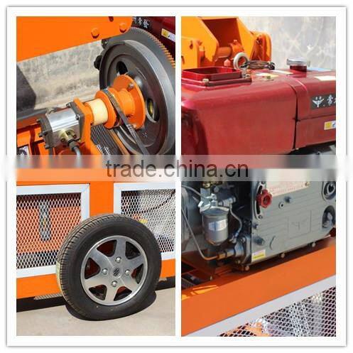 Oil Filling Hydraform Interlock Brick Making Machine hot-sales at Africa,Diesel Brick Machine