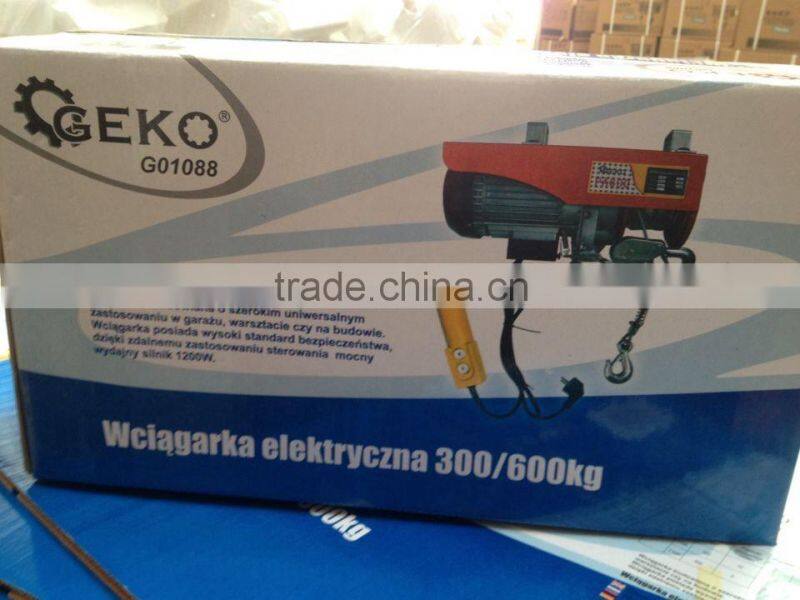 PA Type Electric Hoist with Remote Control