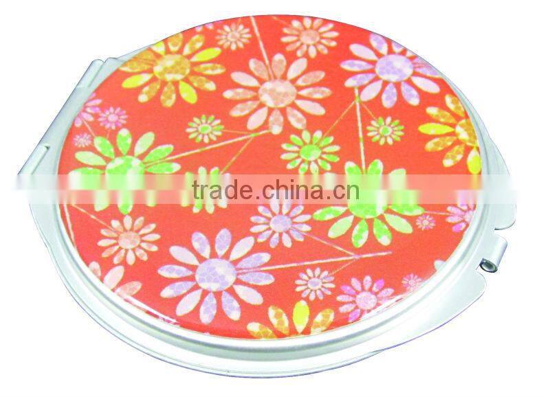 Fashion new style cosmetic mirror,compact make-up mirror,portable cosmetic mirror