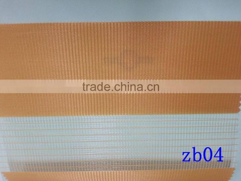 Double Layer Manural Zebra Blind For Living Room